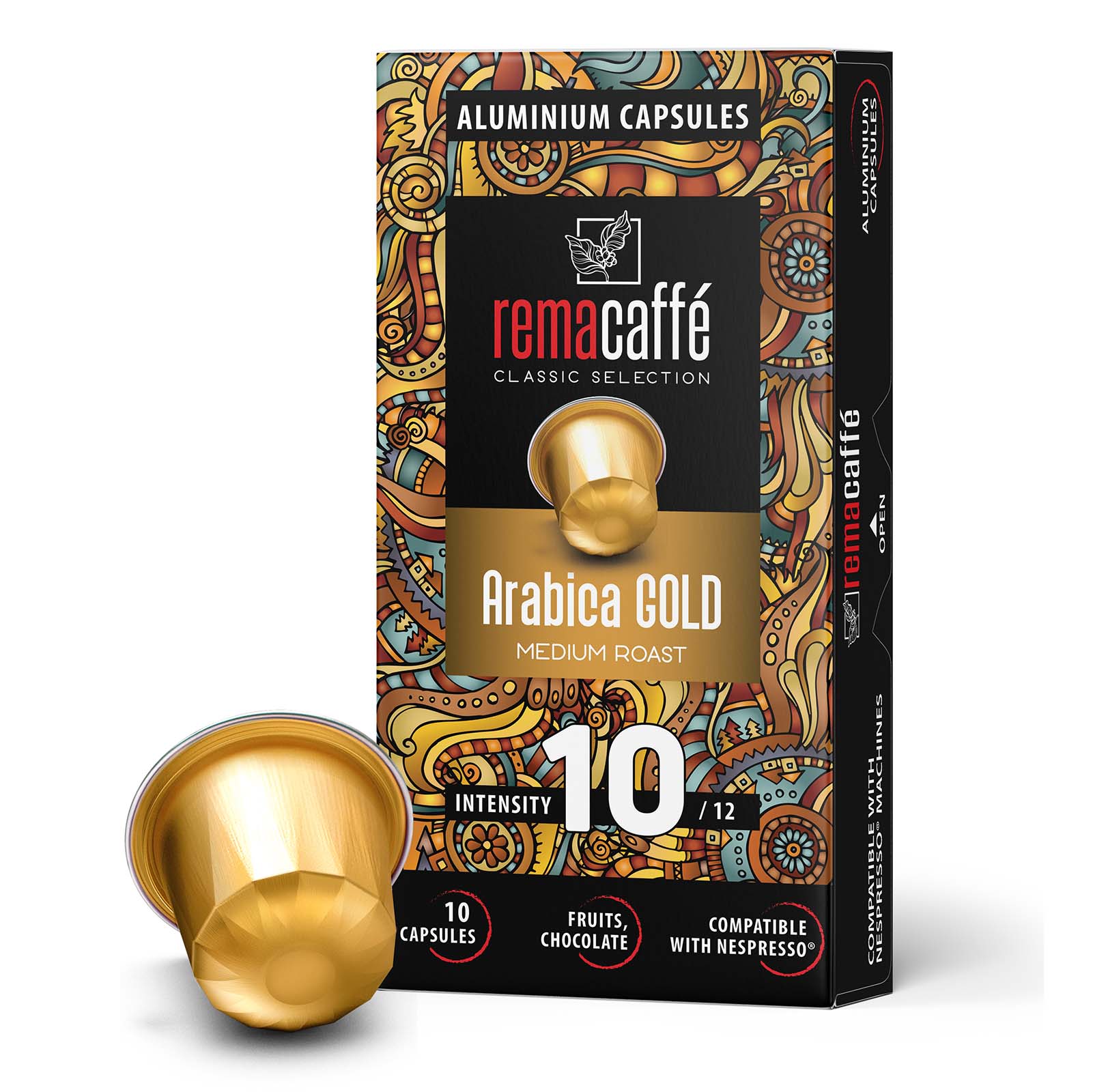 Rema Caffè Arabica Gold Nespresso Original compatible capsules