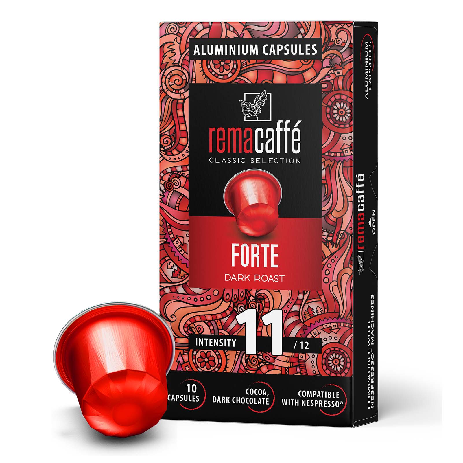 Rema Caffè Forte Nespresso Original compatible capsules