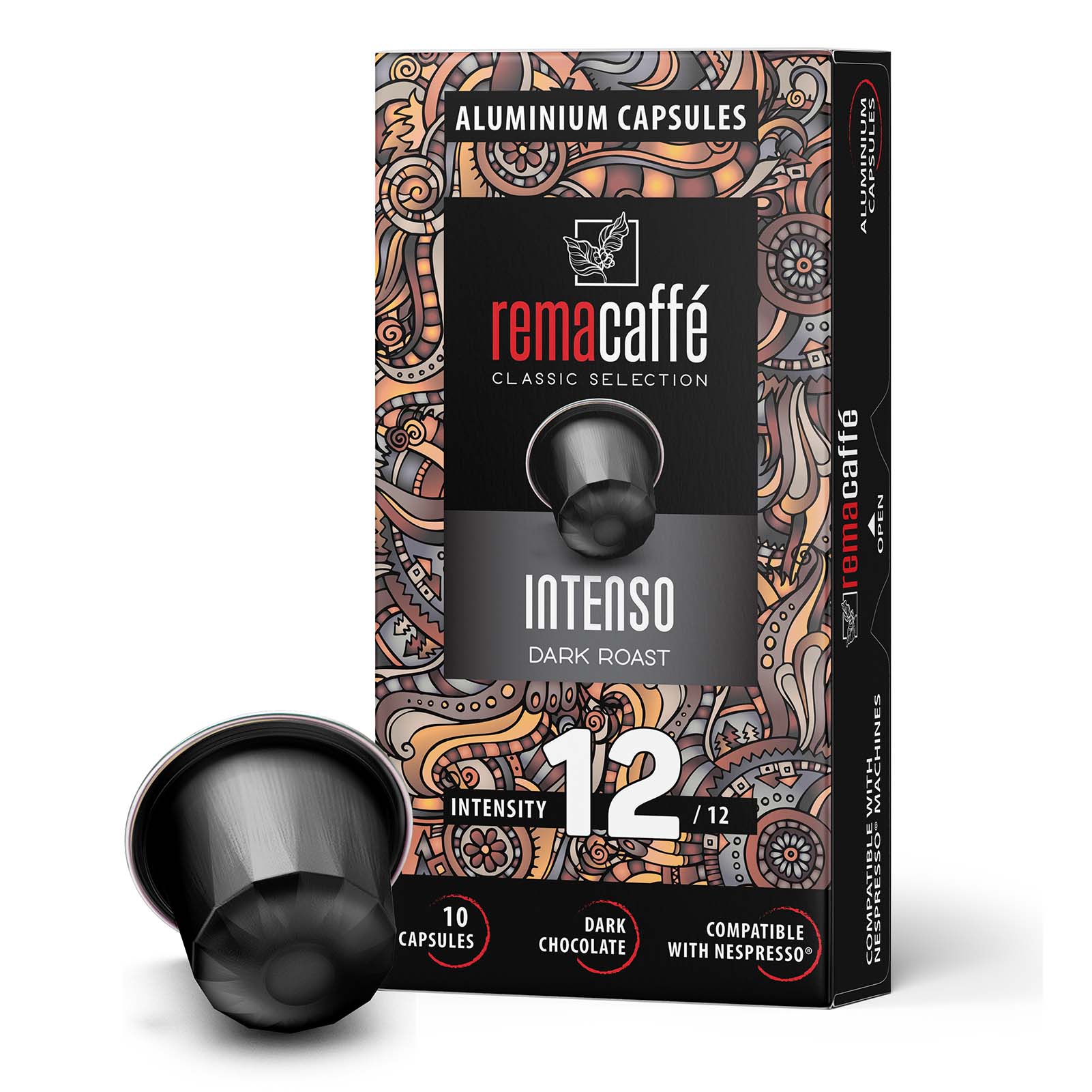 Rema Caffè Intenso Nespresso Original compatible capsules